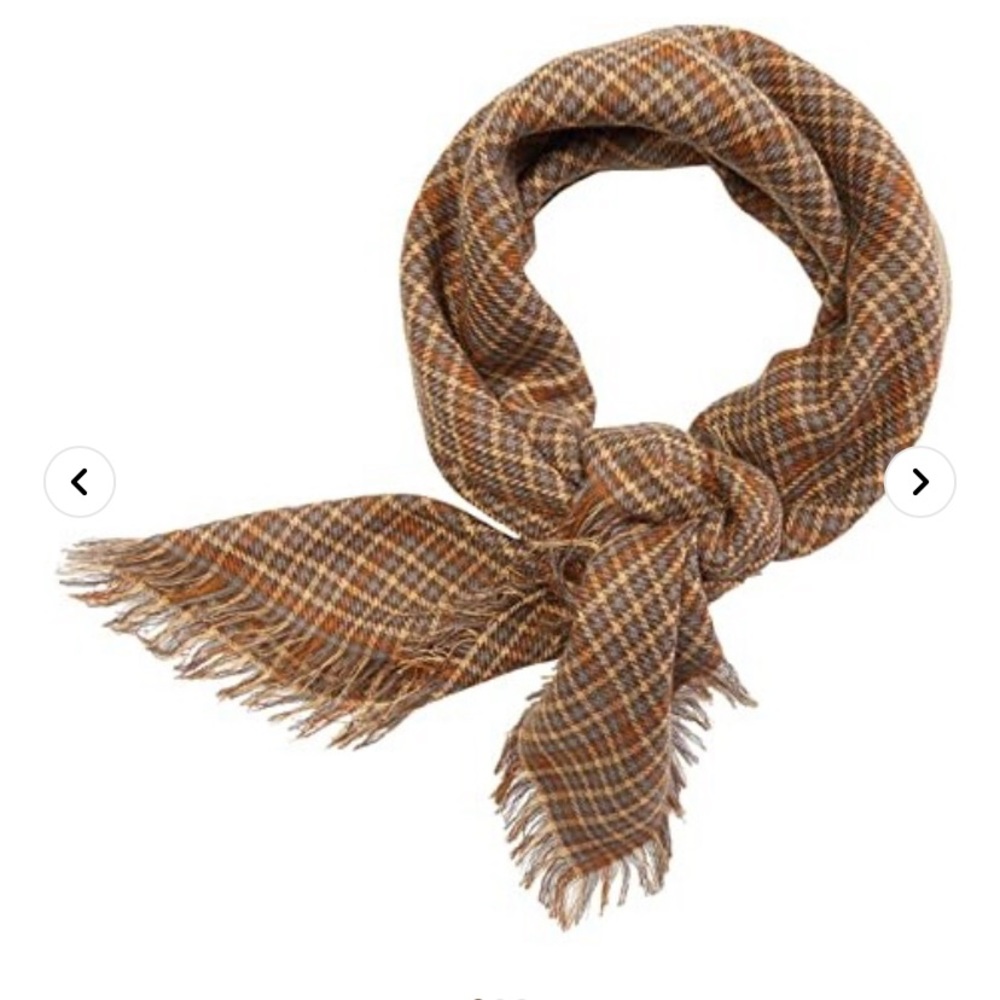 🌰 Madewell | Brown Plaid Bandana Scarf